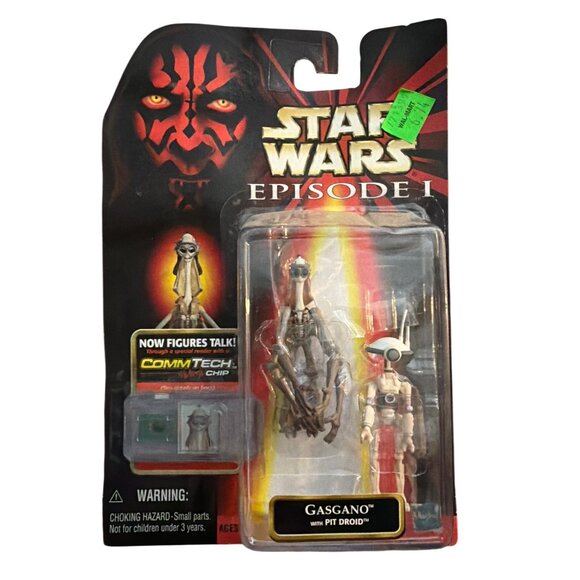 LA GUERRA DE LAS GALAXIAS Other - Star Wars: Episode 1 Gasgano with Pit Droid Action Figure
